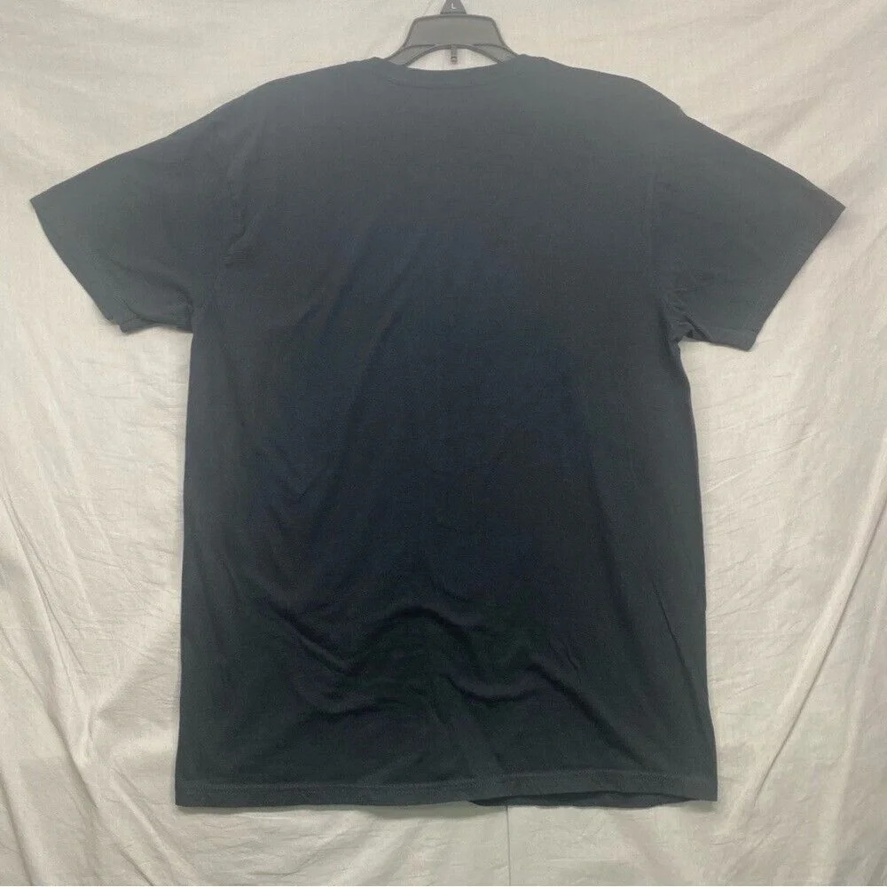 Golf American‎ Flag Graphic Print T-Shirt Black Men Size | L